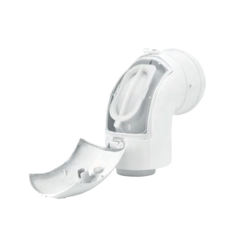 Skoberne Kolano z rewizją PP-AL 80/125mm 87° 504165